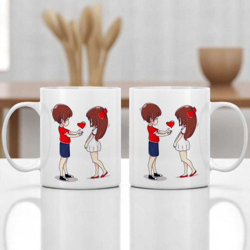 Couple Themed Ceramic Mug RJ-15