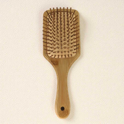 Natural Bamboo Soft Paddle Hair Brush CO-06