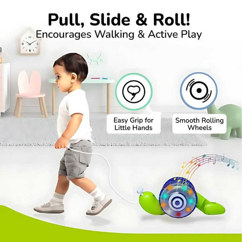 R for Rabbit Orapple Snail Tune Toy for Kids with Lights & Music-OROSGB01 OROSGB01
