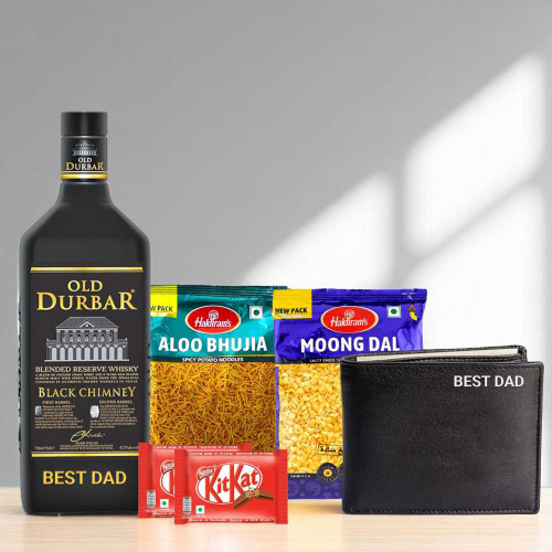 Premium Father's Day Hamper With Snacks SK-437