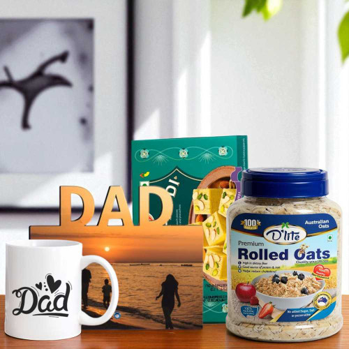 Mug & Memory Gift Hamper With Sweets SK-455