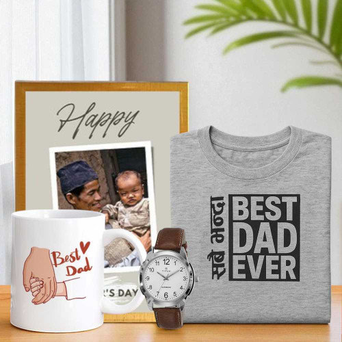 Stylish & Sentimental Gift for Dad With Personalise Frame SK-462
