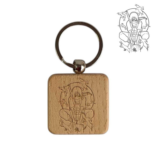 Anime Design Wooden Keyring RJ-142
