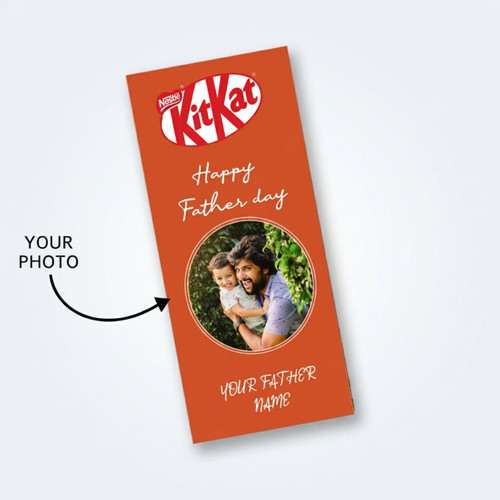 Happy Father's Day Printed Wrapper Nestle Kitkat-150g