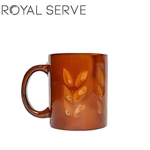 Baltra Royal Serve Ceramic Brown Milk Mug 11604