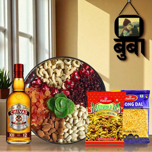 Dad’s Premium Delight Hamper With Dry Nuts SK-492