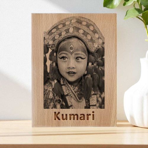 Kumari Goddess Design Plaque Board RJ-175