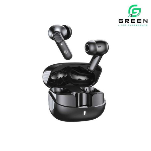 Green Airbeat-520 Dual Mic ENC Earbuds GLEA520