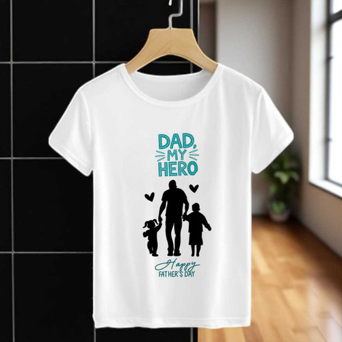 Premium Father's Day White Tee RJ-101