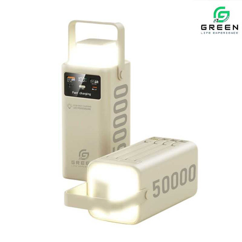 Green Turbo-50 Portable Powerbank GLET50
