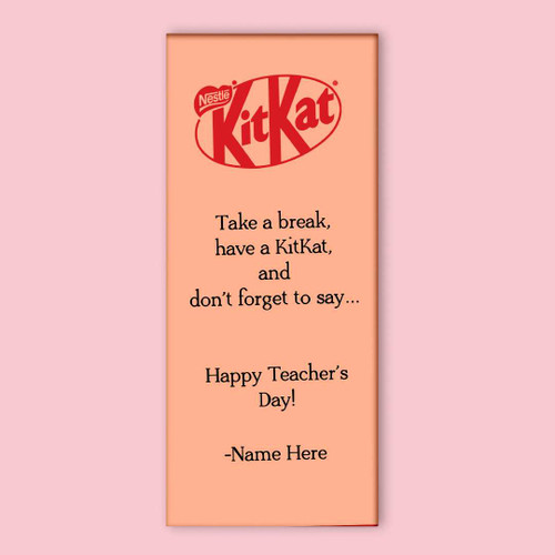 Kitkat Coated Wafer 150g for Teacher's Day RJ-204