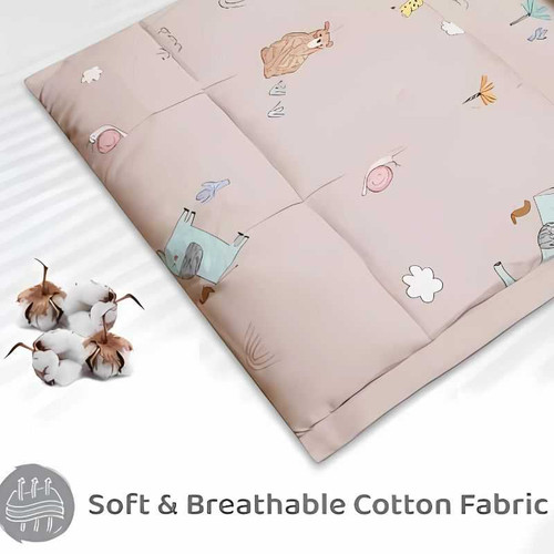 R for Rabbit Snuggy Cozy Bedding Tan Brown BDSCTB4