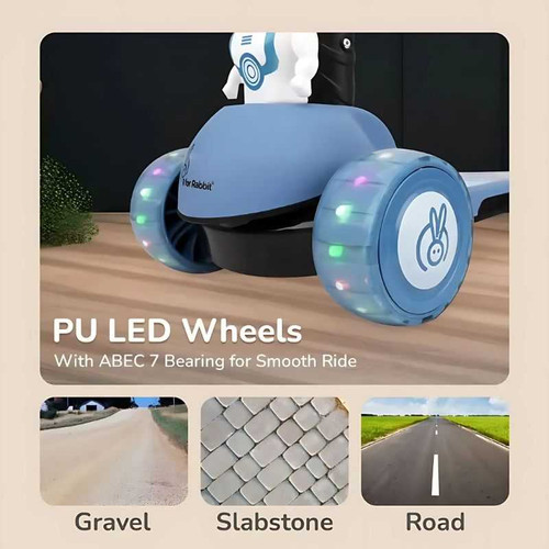 R for Rabbit Road Runner Astro Scooter Blue ( 3yrs+) SRRRABL12