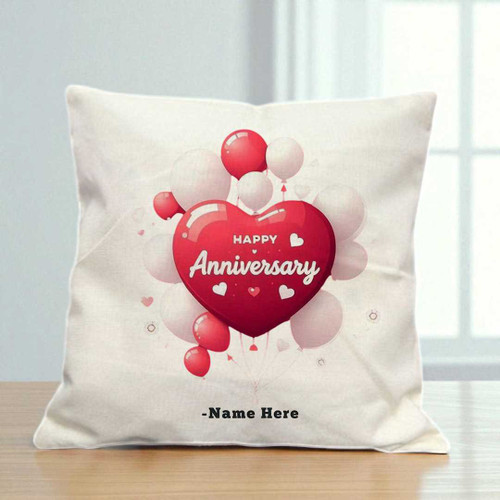 Anniversary Cushion with Couple's Name RJ-232