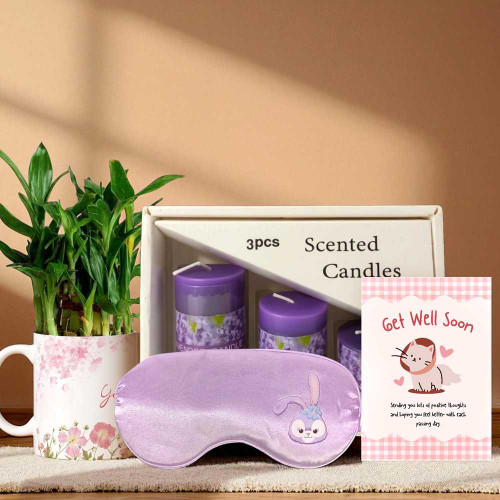 Personalized Healing Set With Candle SK-562