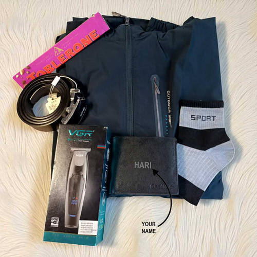 Men’s Grooming & Windcheater Gift Set JNK-4150