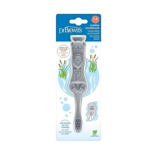 Dr.Brown's Toddler Toothbrush Otter, 1-Pack HG093