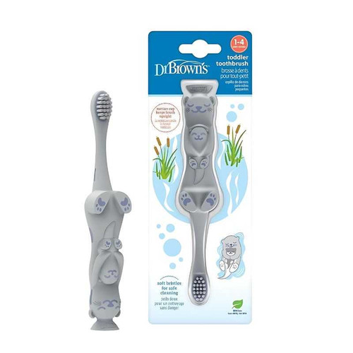 Dr.Brown's Toddler Toothbrush Otter, 1-Pack HG093