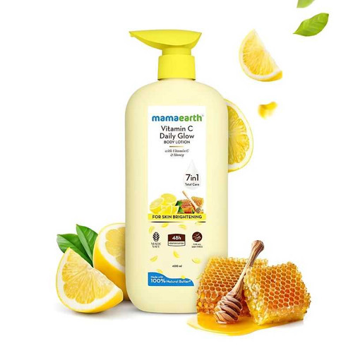 Mamaearth Vitamin C Daily Glow Body Lotion 400ml 8904417317268