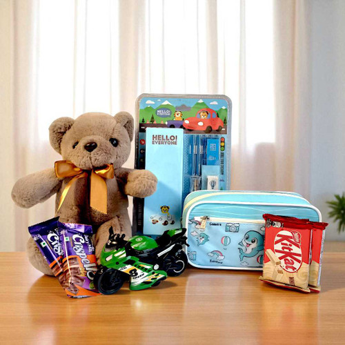 Kids Gift Pack with Bike & Goodies SK-575