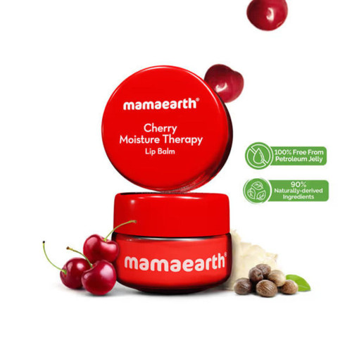 Mamaearth Cherry Moisture Therapy Lip Balm 15 g