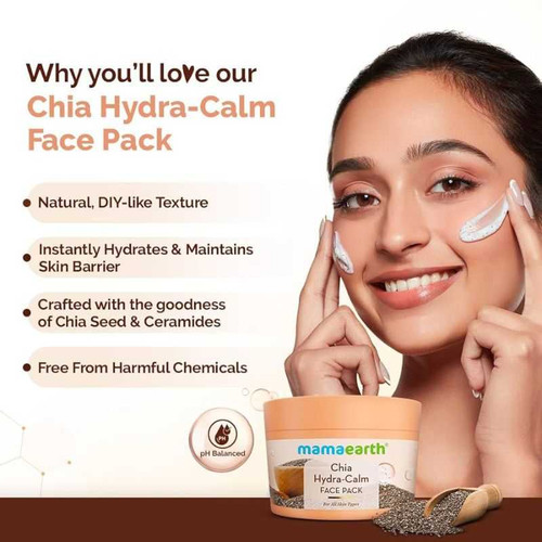Mamaearth Chia Hydra Calm Face Pack 200 g 8904417320480