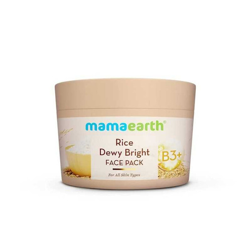 Mamaearth Rice Dewy Bright Face Pack 200 g 8904417320541