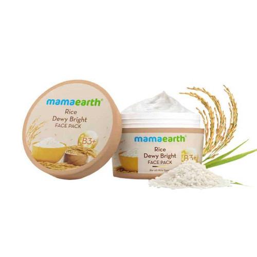 Mamaearth Rice Dewy Bright Face Pack 200 g 8904417320541