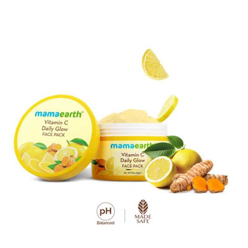 Mamaearth Vitamin C Daily Glow Face Pack 200 g 8904417320565