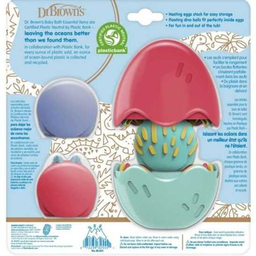 Dr.Brown's Float and Hatch Dino Eggs BL001