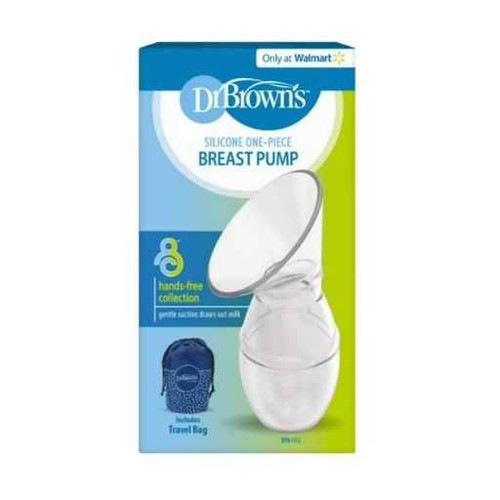 Dr.Brown's Silicone One-Piece Breast Pump, Pump and Bag BF054-INTL