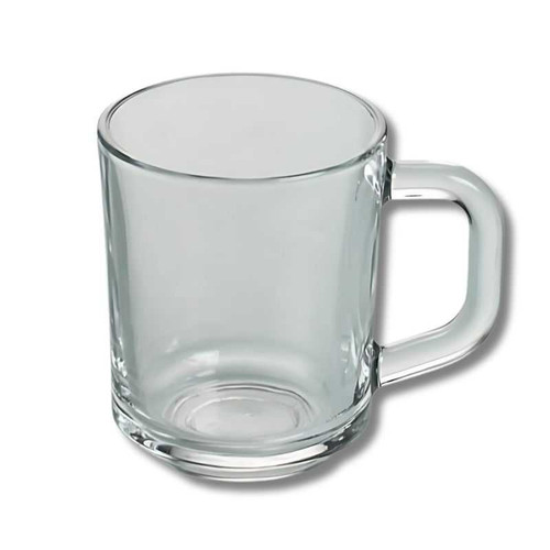 Yera CT9 Cosmos Transparent Mug (250 ML, Pack of 6) 11666