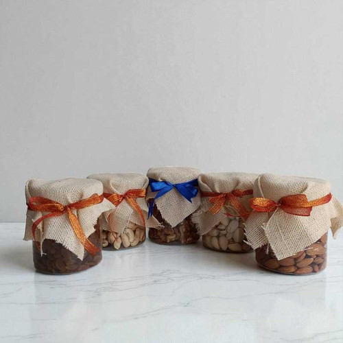 Premium 5-in-1 Dry Nuts Container (Almond, Cashew, Kismis, Pistachio & Walnut) JNK-4192