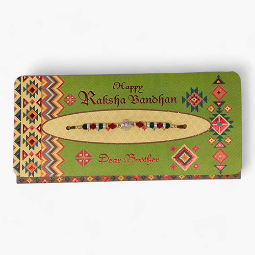 Rakhi Surprise for Brother with Snacks and Customized Bottle JNK-4228