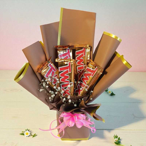 Twix Treat Bouquet for Choco Lovers JNK-4244