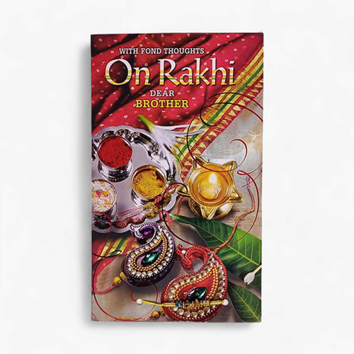 Rakhi Hamper with Sweets, Silk Chocolates, Toys & Designer Rakhi NKS-1204