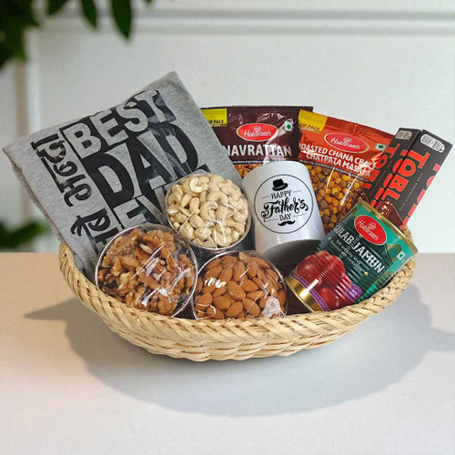 Premium Father's Day Gift Box With Snacks SK-589