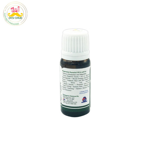 Desi Grub Peppermint Essential Oil 10ml DGPEO010