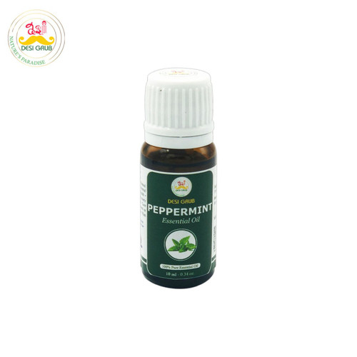 Desi Grub Peppermint Essential Oil 10ml DGPEO010