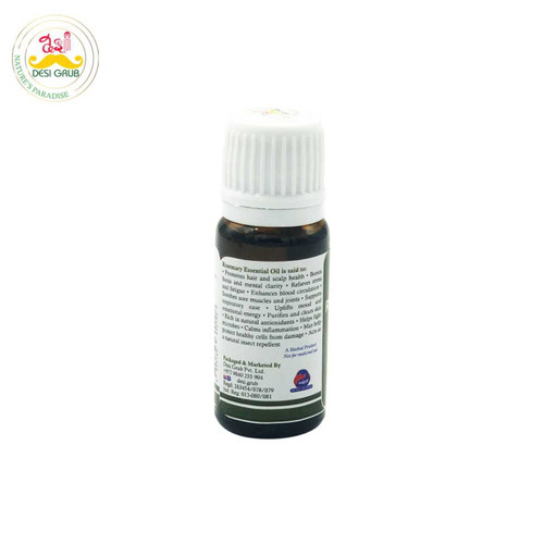 Desi Grub Rosemary Essential Oil 10ml DGREO010
