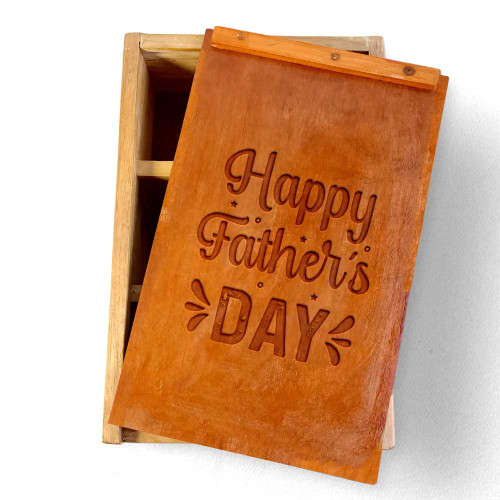Father's Day Gift Hamper with Whisky, Perfume & Dry Fruits NKS-1213