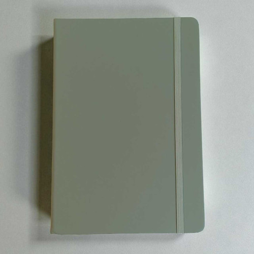 Sea Green colored Notebook with No.1 Dad printed paper band Diary-1
