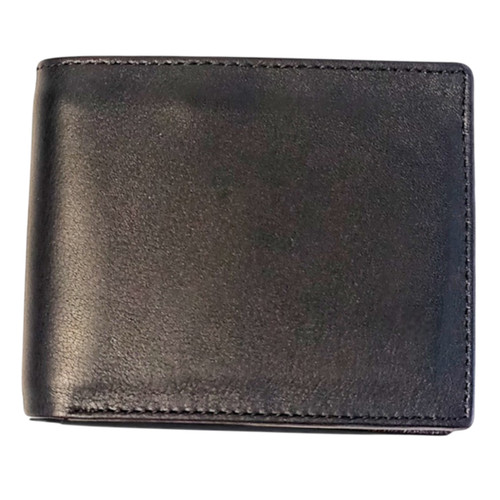 Premium Black Bi-Fold Men’s Wallet