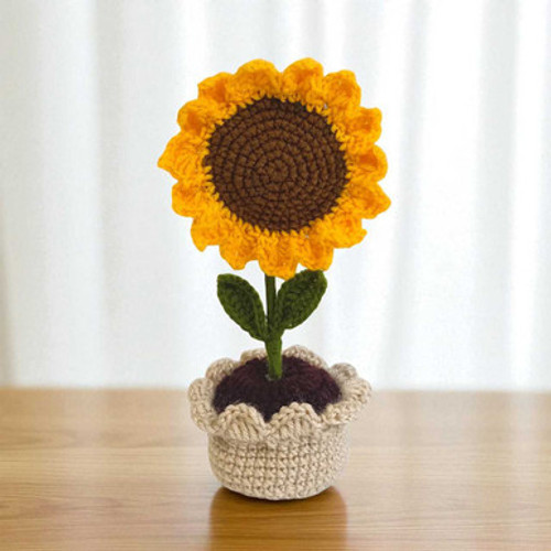 Dad’s Gift Combo with Sunflower Crochet, Wallet, Belt & Cap