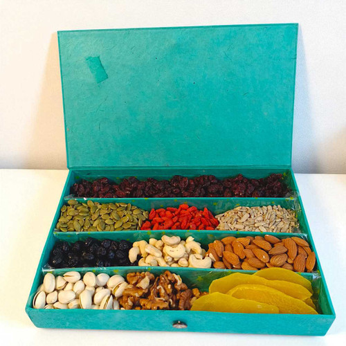 Luxury Folding Paper Box – Assorted Dry Nuts & Fruits SK-706