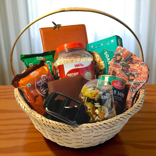 Grocery Healthy Bites Combo with Diary & Apparel for Dad JSR-480