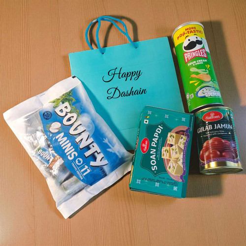 Dashain Special Sweet abd Savory Food Combo Package BPL-146