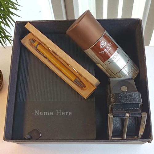 Luxury Gift with Personalized Notebook & Pen Gift for Him