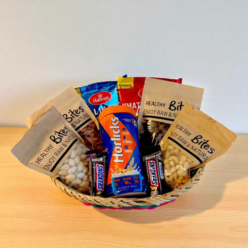 Dry Fruits and Delight Food Combo Basket BPL-180