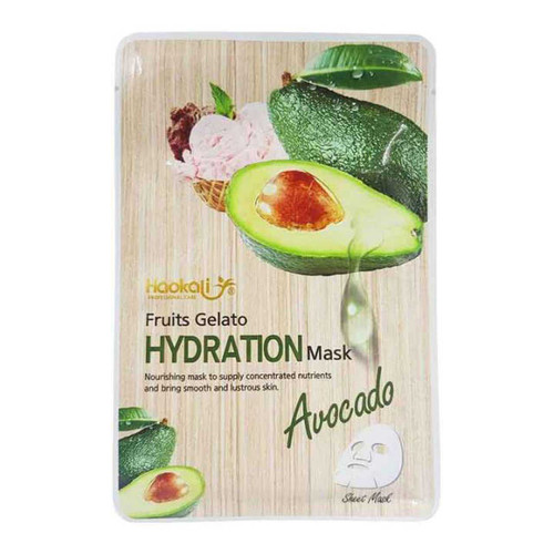 Fruits Gelato Hydration Sheet Mask Avocado 6928001834506